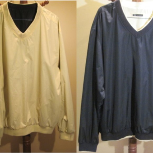 WEDGE reversible windbreaker yellow/black - Picture 1 of 7